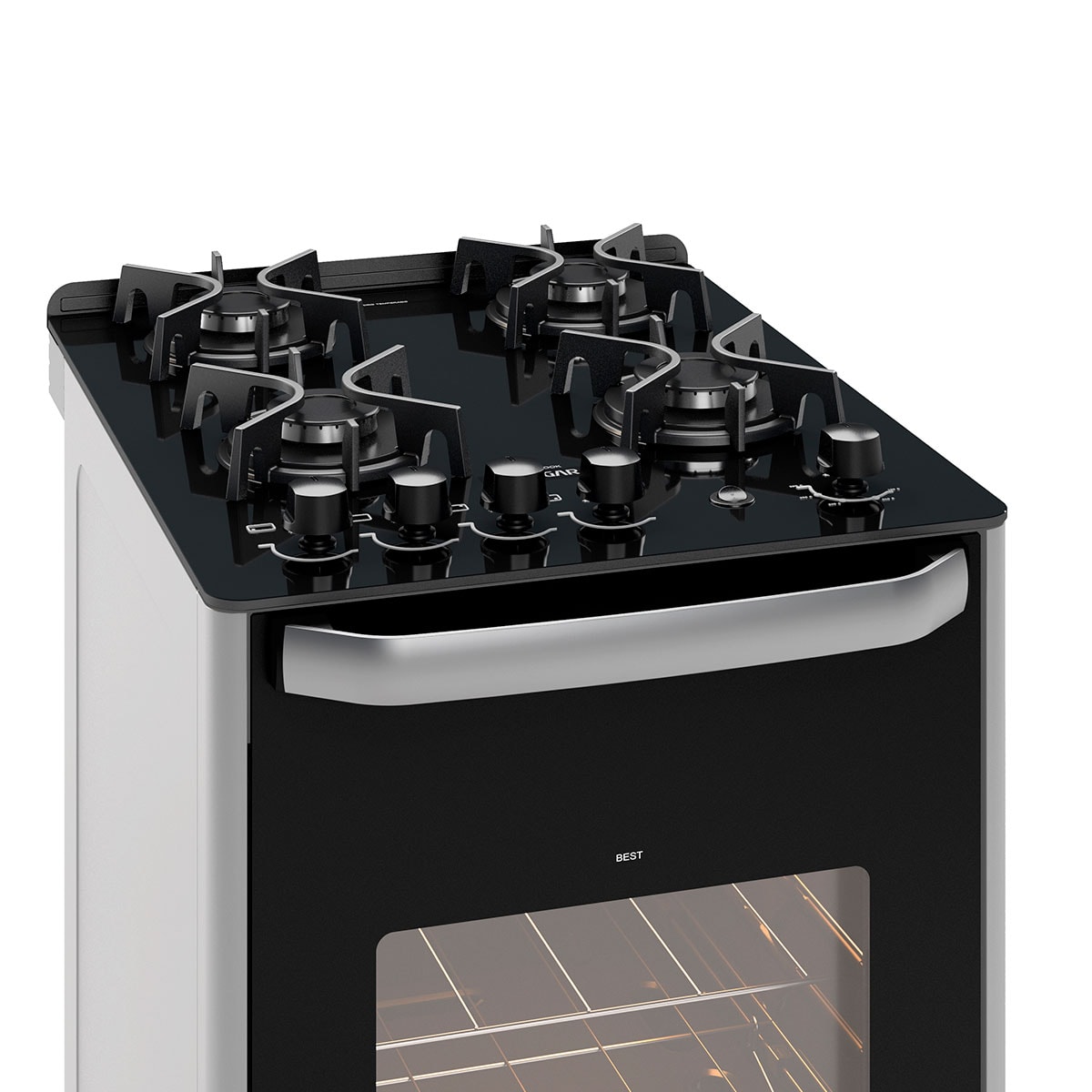 Fogão de Piso Best Cook 4 queimadores Prata FGV405PRIX Suggar - 4ef5df81-fdce-4d2f-81a6-82667e5cef97