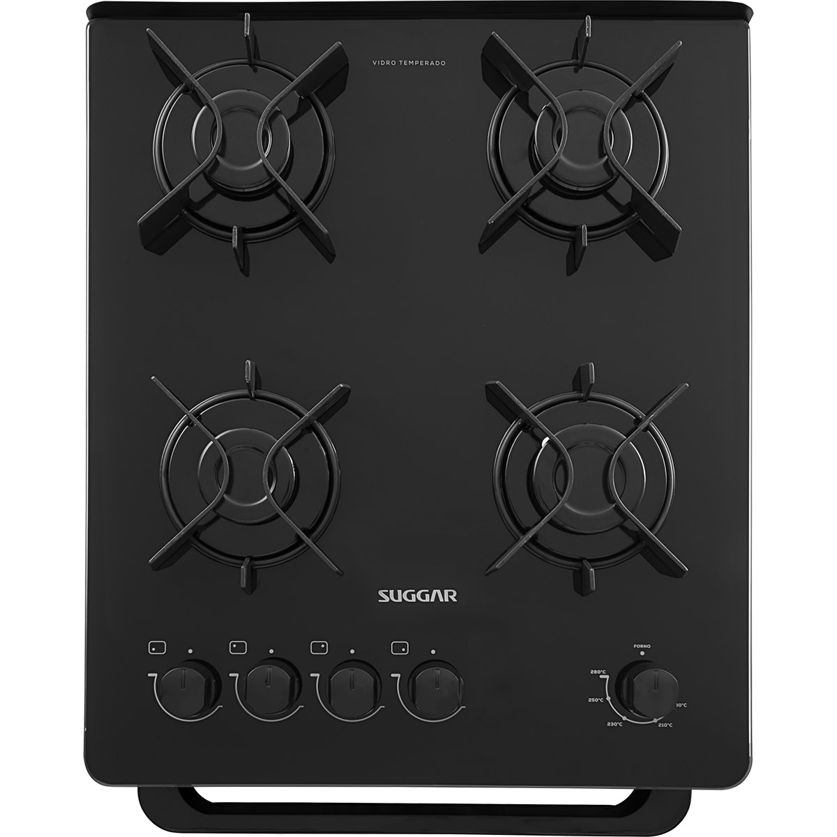 Fogão de Piso Max Plus mesa de vidro 4 Queimadores Suggar - cd315611-f03c-4642-9d60-0901cabdab07