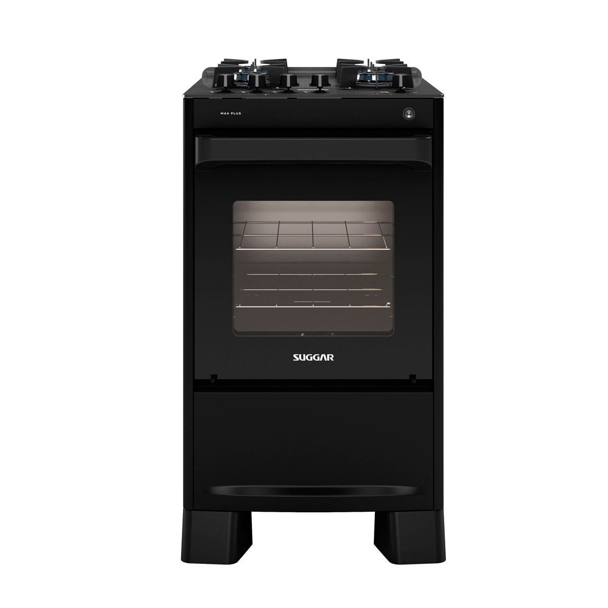 Fogão de Piso Max Plus mesa de vidro 4 Queimadores Suggar - 2286e69d-f2ad-4cd7-9926-cdecb65dd519