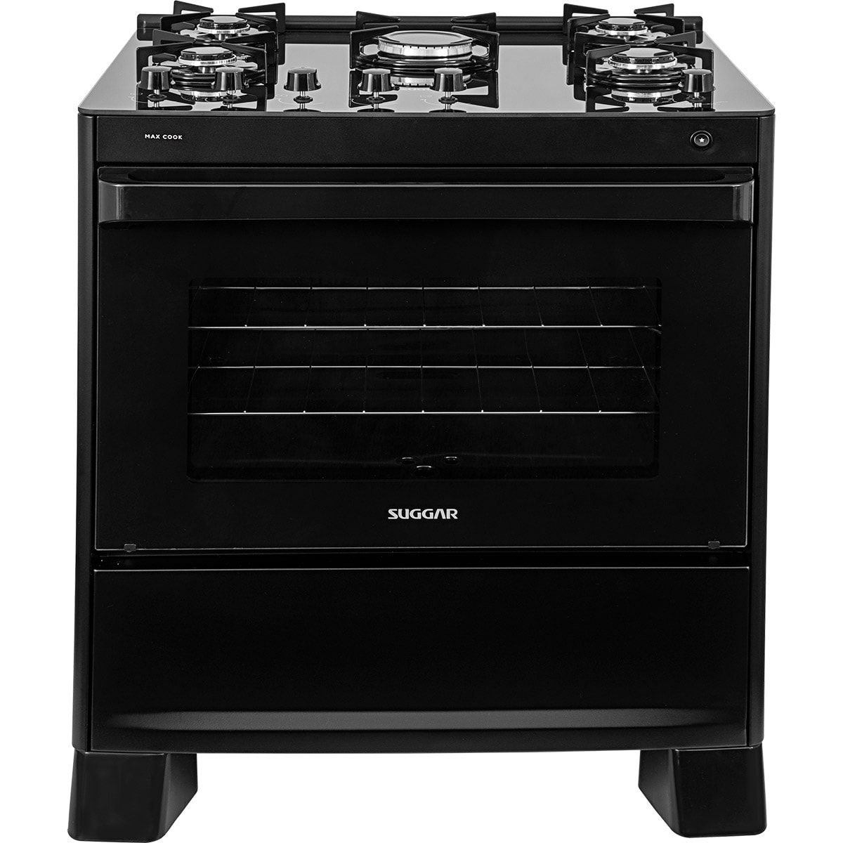 Fogão de Piso Max Plus mesa de vidro 5 queimadores Suggar - 8aea53b3-e774-4786-a54a-a4cf09b9c7d2