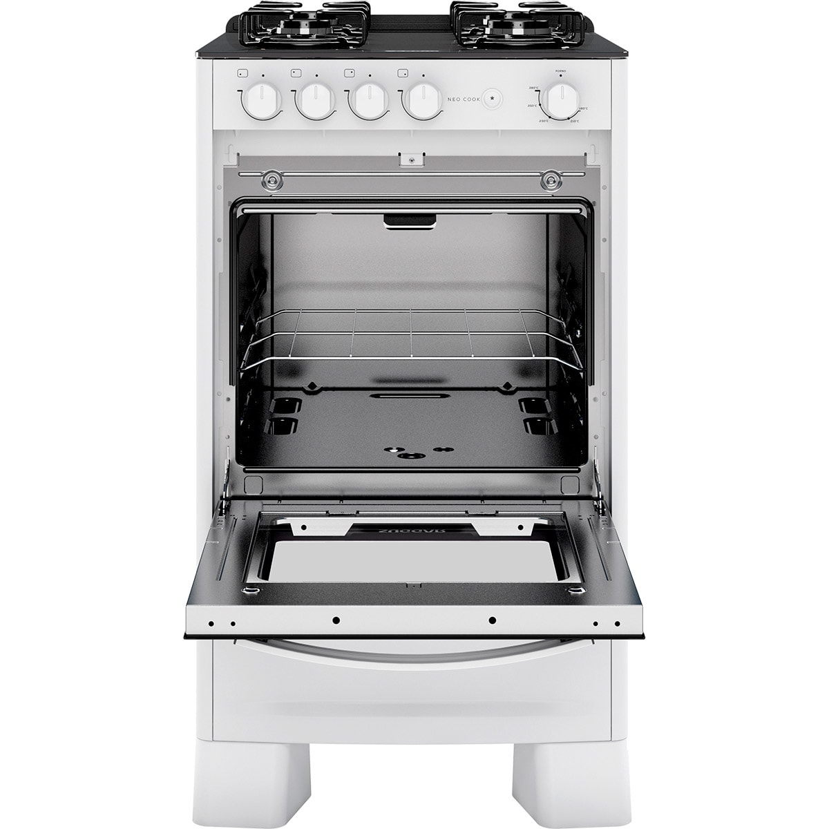 Fogão de Piso Neo Cook mesa de vidro 4 Queimadores Suggar - 10d3488e-55bf-4fd2-b105-5ab45cacc5f4