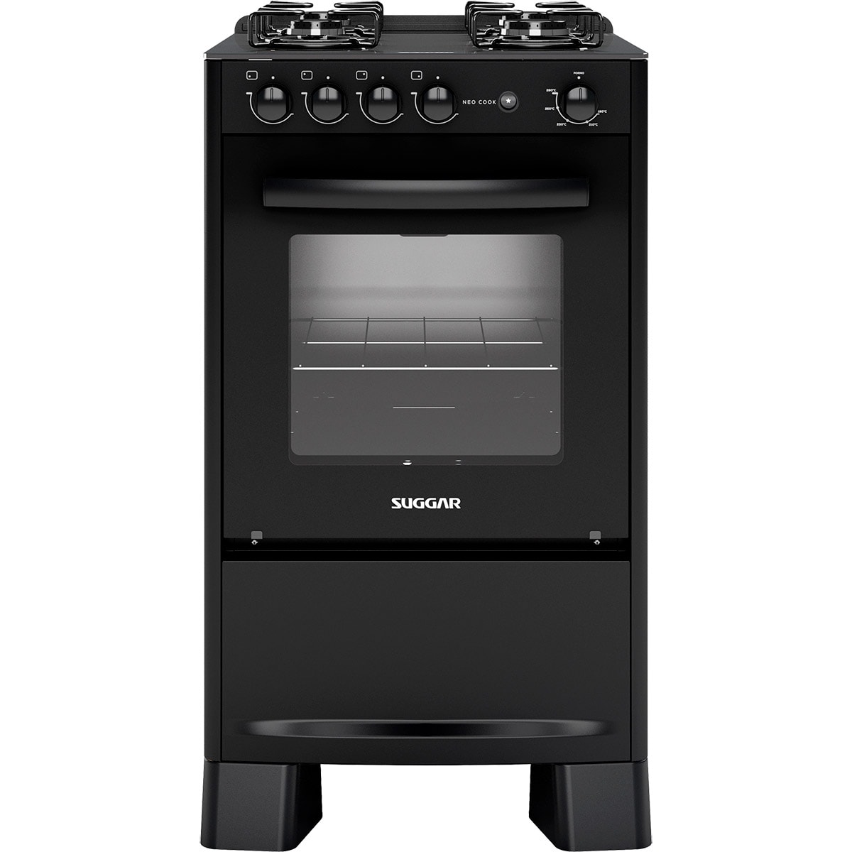 Fogão de Piso Neo Cook mesa de vidro 4 Queimadores Suggar - d95ed6df-3113-4e23-8142-07db08536ddb