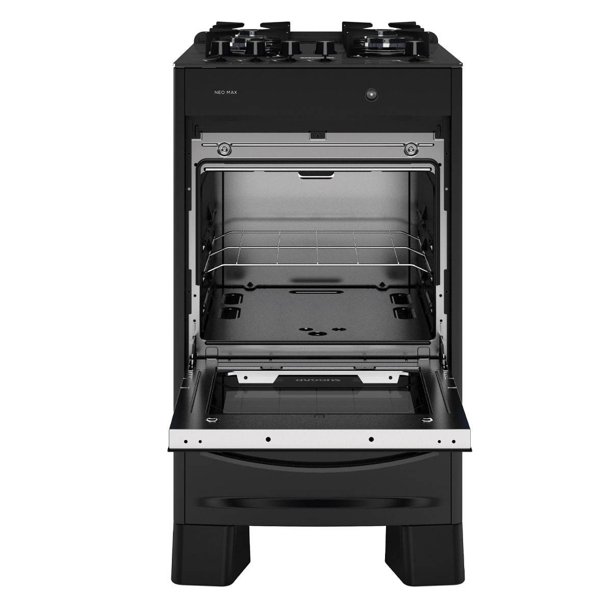 Fogão de Piso Neo Max 4 queimadores FGV403PT - Imagem principal - f50fdcbd-ec3c-49ea-9778-827558f2ebfe