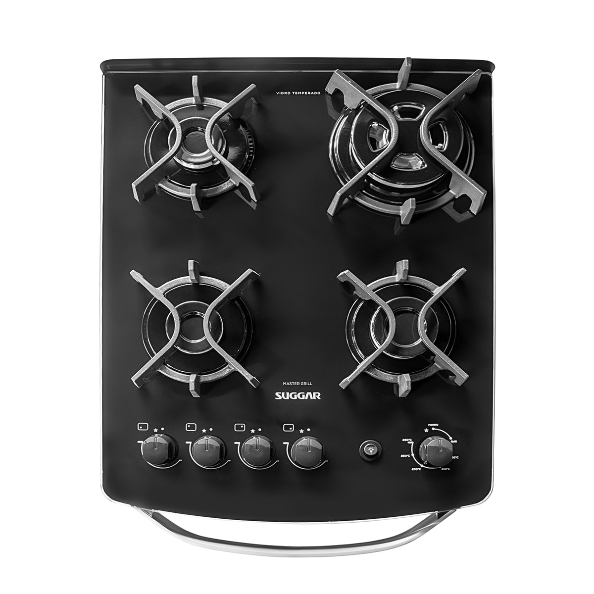 Fogão Master Grill 4 Queimadores Preto Suggar - 769c7078-9bb1-46d8-8f89-9c248b867189