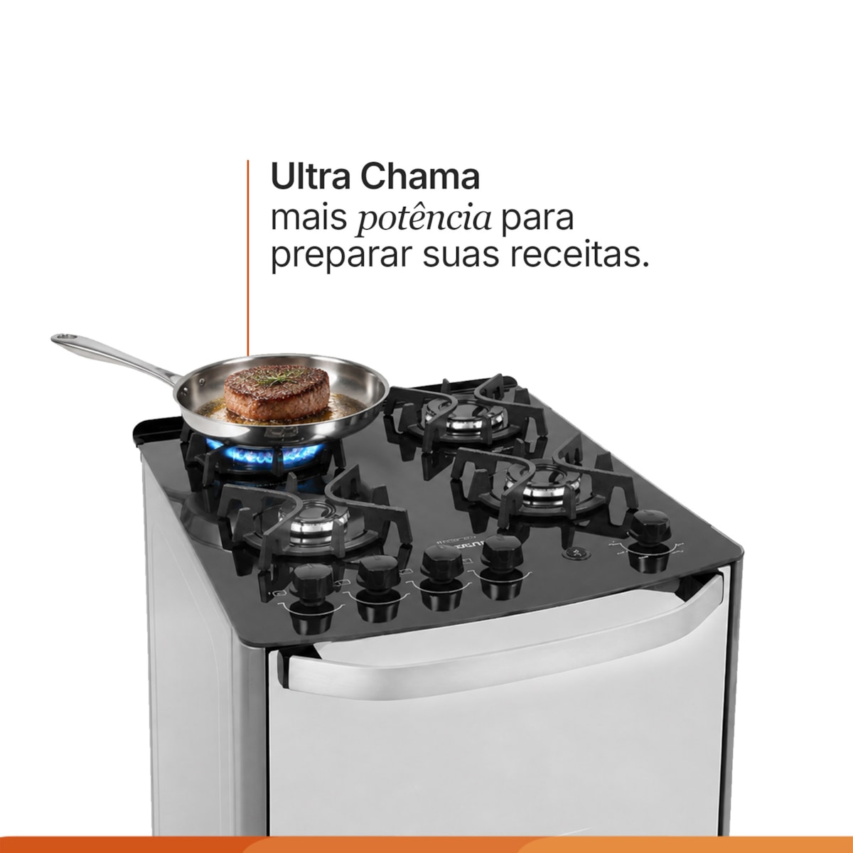 Fogão Master Grill 4 Queimadores PRIX Suggar - Imagem principal - 2724181c-9ba4-49a2-a52a-d9eb69fe0d9e