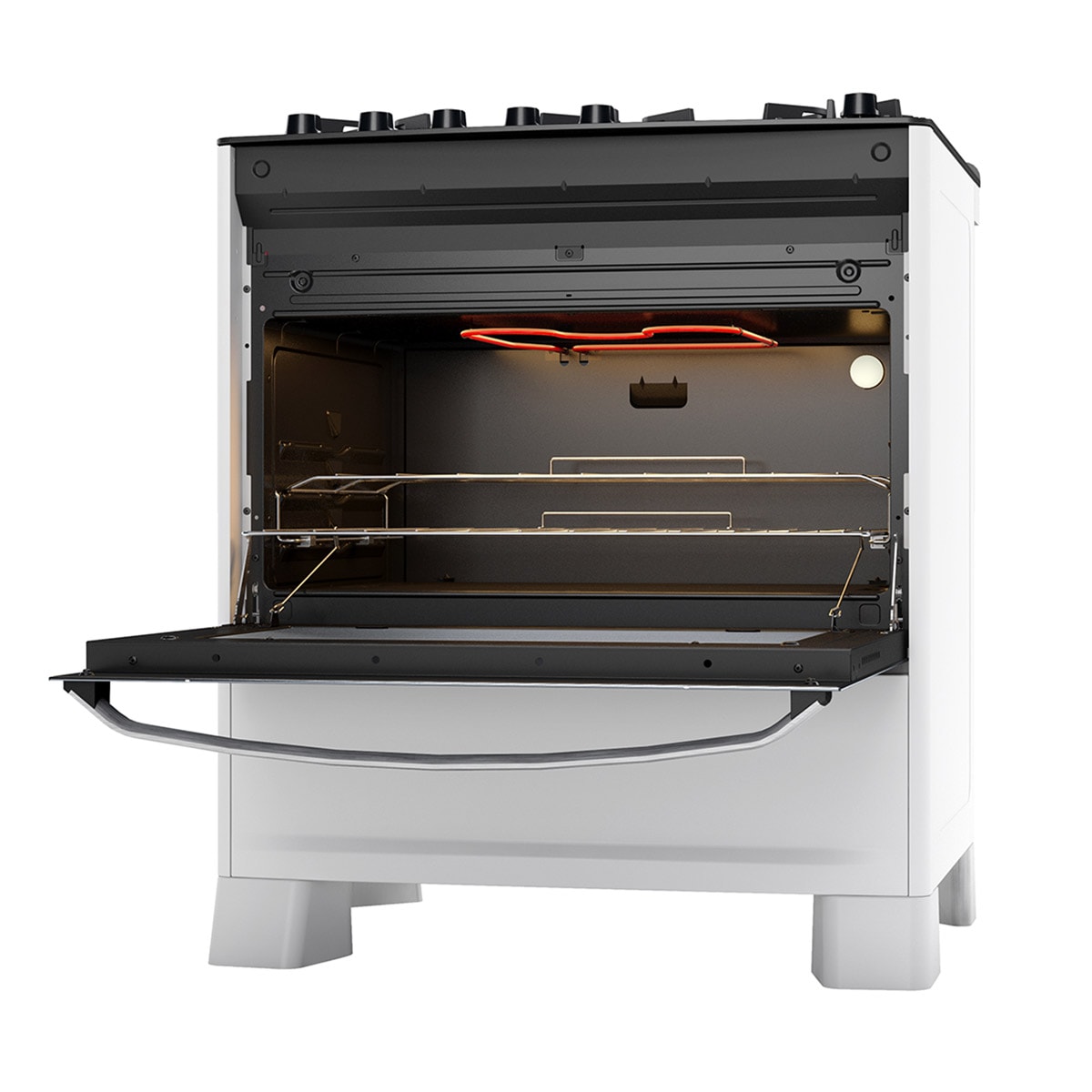 Fogão Master Grill 5 Queimadores Branco Suggar - 93f8408b-a303-43ed-a611-9112e85d11ba