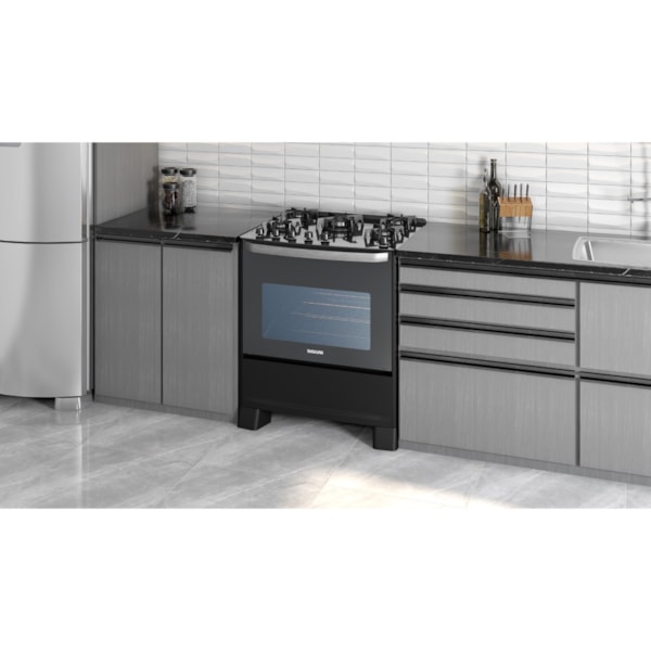 Fogão Master Grill 5 Queimadores Preto Suggar - Imagem principal - 7054acc6-ddef-4d1c-bafb-9c17e4dfa2f8