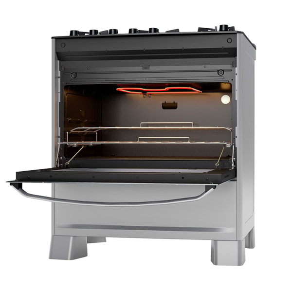 Fogão Master Grill 5 Queimadores PRIX Suggar - Imagem principal - 9040fe12-fa8e-4ed5-875e-6e918a981424