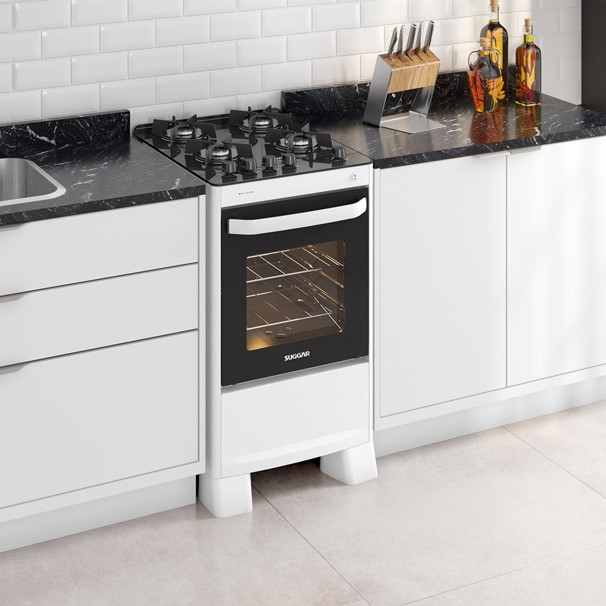 Fogão Max Glass 4 Queimadores Branco Bivolt FGVMG410BR Suggar - 8e2b5280-5062-470e-a8d2-6c17a3564740