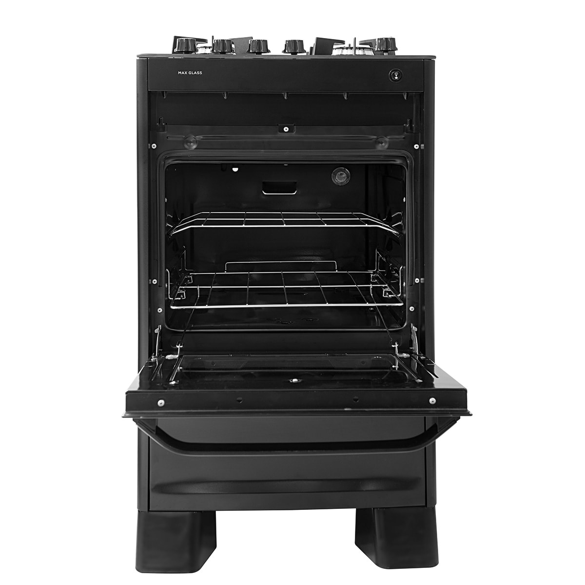 Fogão Max Glass 4 Queimadores Preto Bivolt FGVMG410PT - Imagem principal - d2dce8e5-0d2a-4272-a060-c6c037a85751