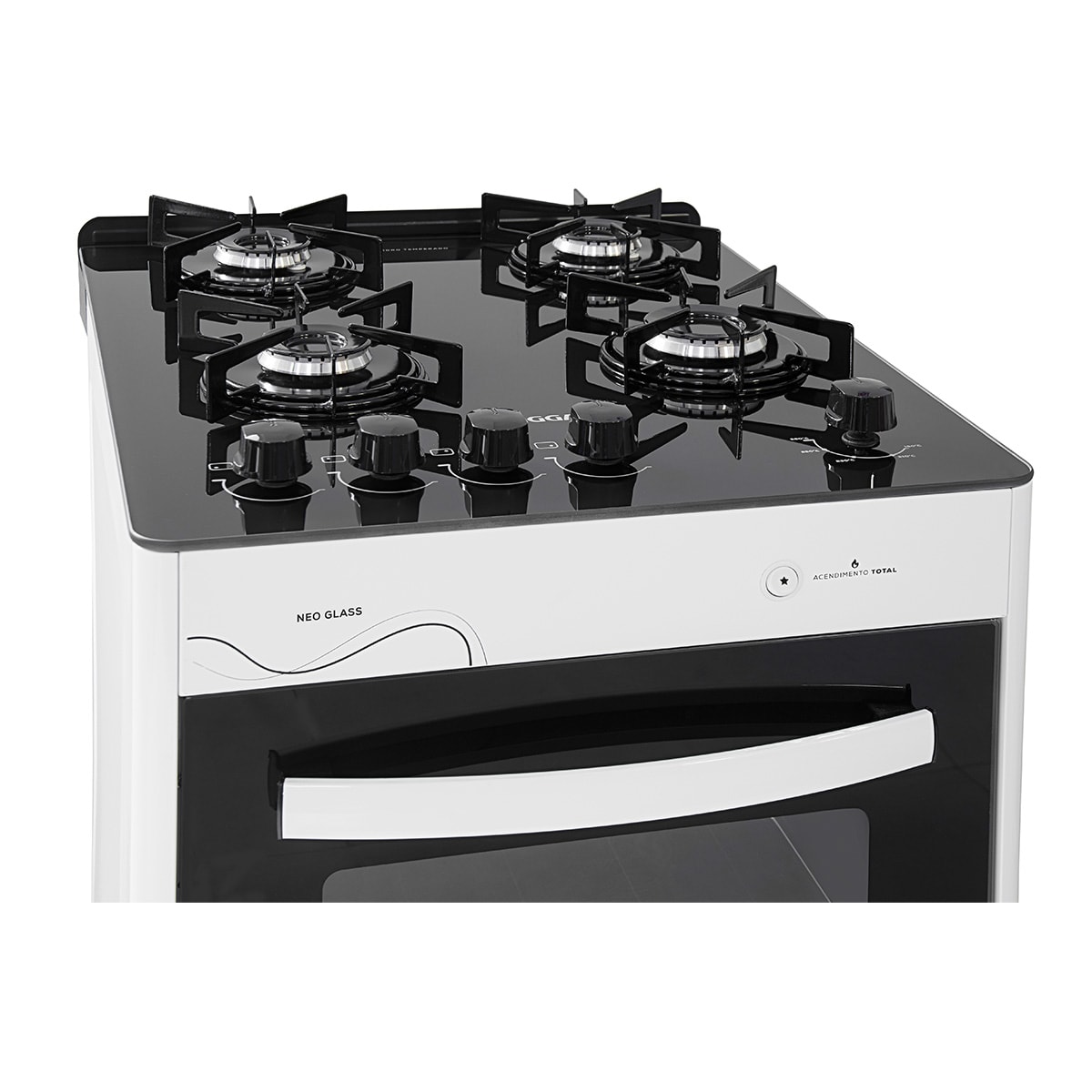Fogão Neo Glass 4 Queimadores Branco Bivolt FGVNG410BR Suggar - 34782e42-7f33-4142-b818-ddf34f4f69e6