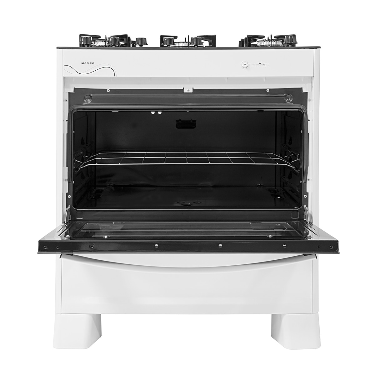 Fogão Neo Glass 5 Queimadores Branco Bivolt FGVNG510BR Suggar - d942b676-c632-4a59-a3af-03e99cf7ea60