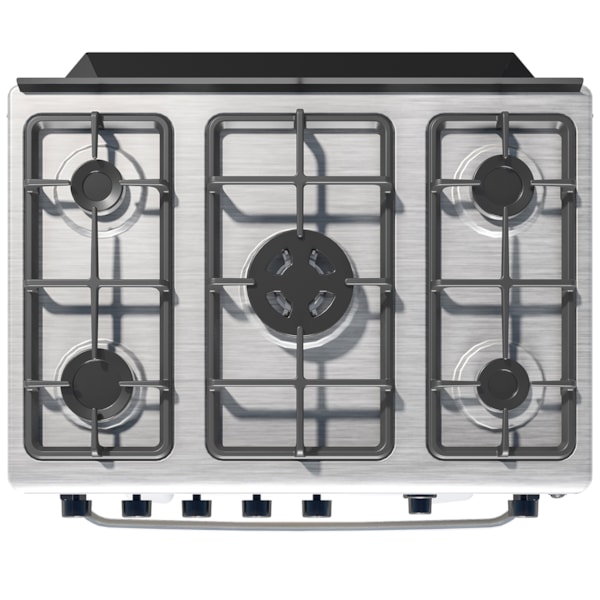 Fogão Select Grill Prata Mesa Inox 5 Queimadores Suggar - Imagem principal - 18f52c89-9acb-45d5-abbc-0ac26d26a163