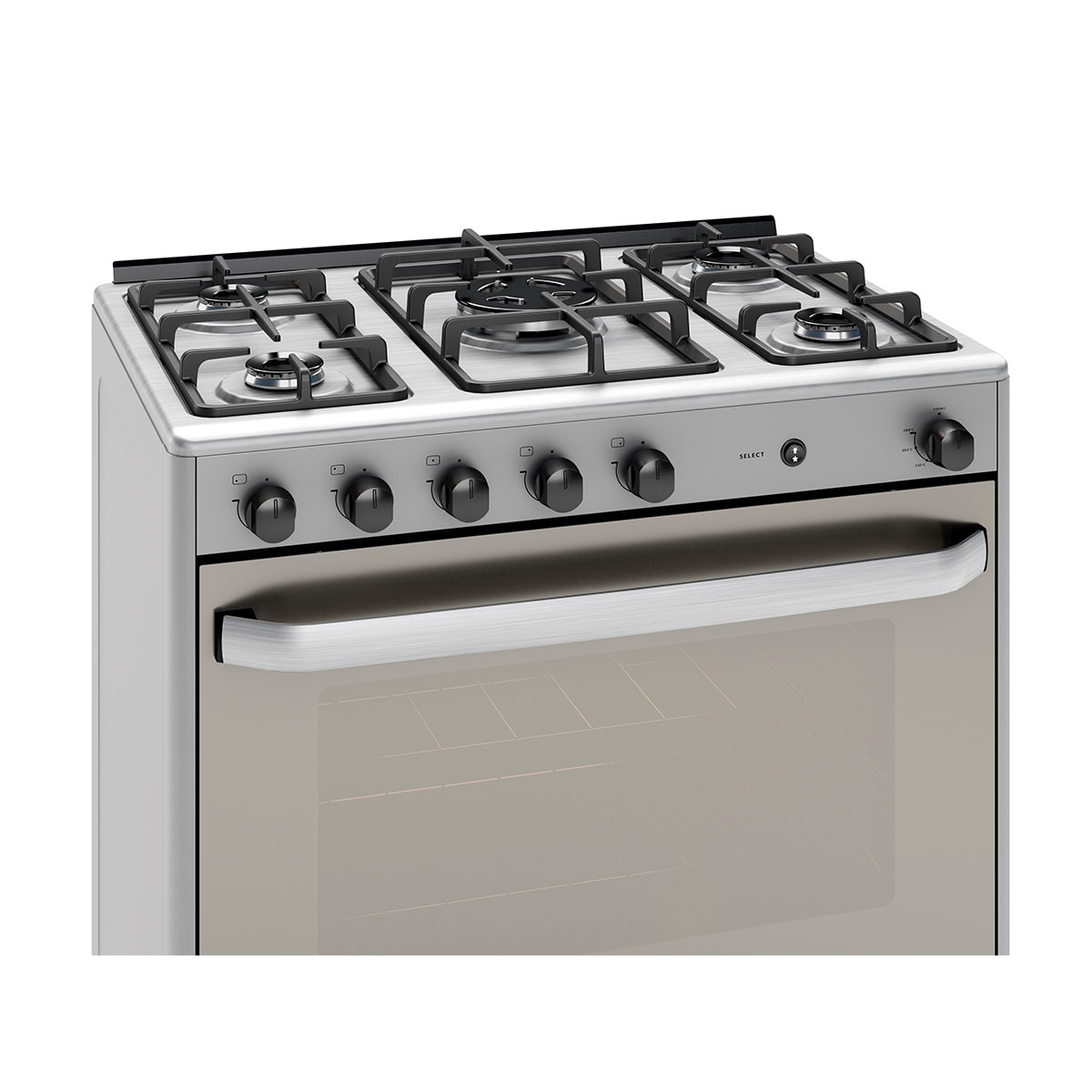 Fogão Select Prata Mesa Inox 5 Queimadores Bivolt FGISL510PRIX Suggar - f1559102-e835-42c7-b70c-ccf2750add3b