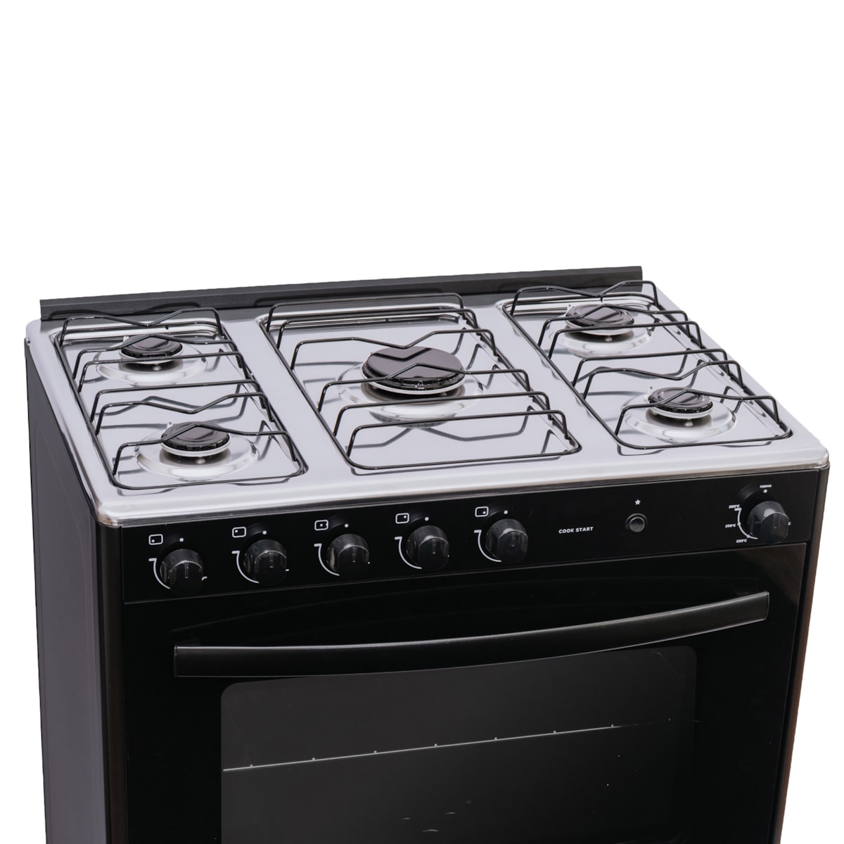 Fogão Suggar Cook Start 5 Bocas, Mesa Inox, Aço Esmaltado e Automático - Imagem principal - c91bd8b8-57a7-44c3-8c46-59e3fd86ea48
