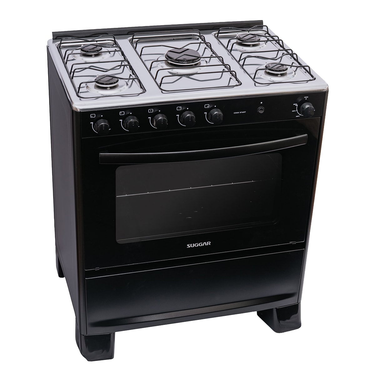 Fogão Suggar Cook Start 5 Bocas, Mesa Inox, Aço Esmaltado e Automáticod - Imagem principal - 884e776a-dd5d-4edc-bec8-243517b96fd8