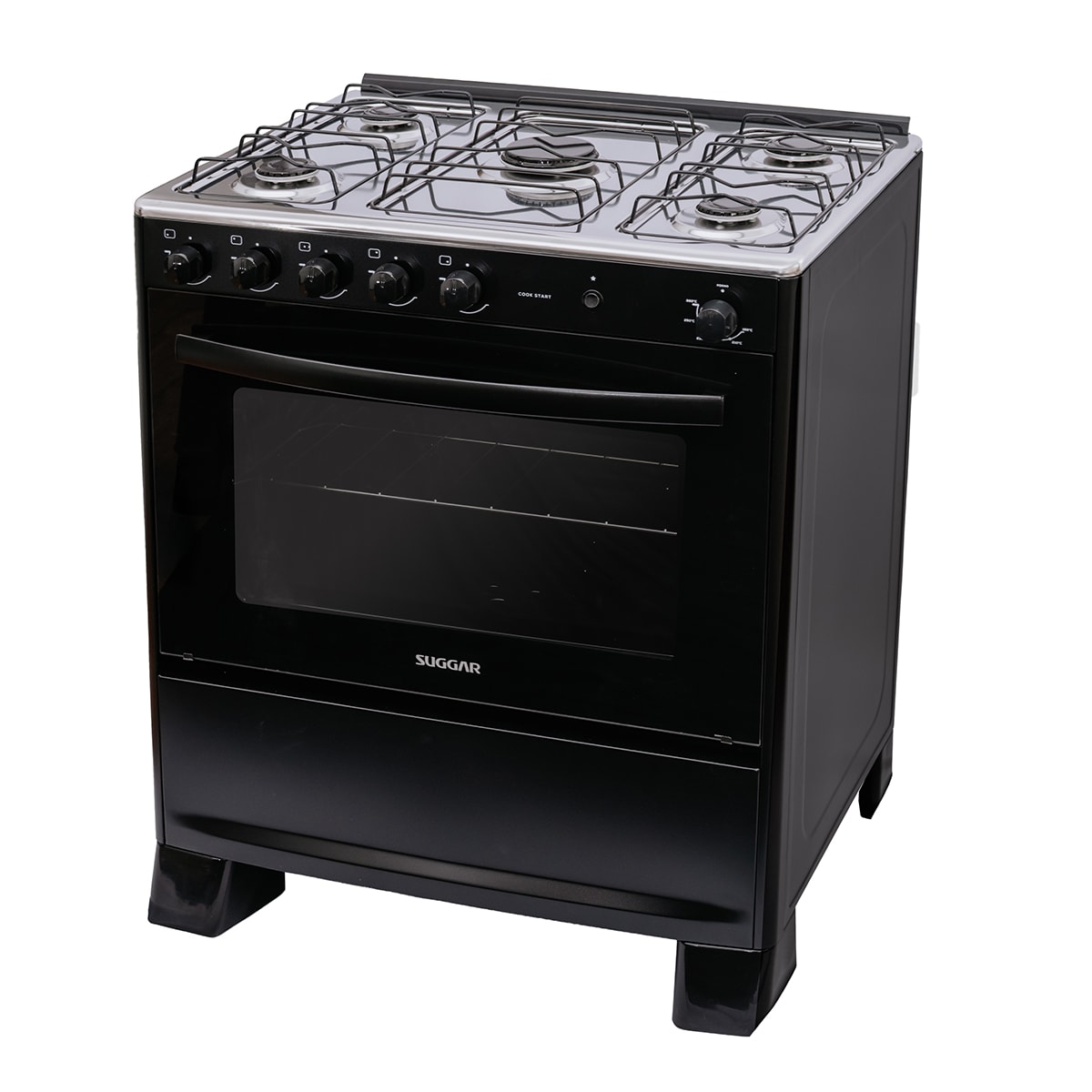 Fogão Suggar Cook Start 5 Bocas, Mesa Inox, Aço Esmaltado e Automáticod - Imagem principal - f7d01310-3e88-4359-8859-c2983be5c956
