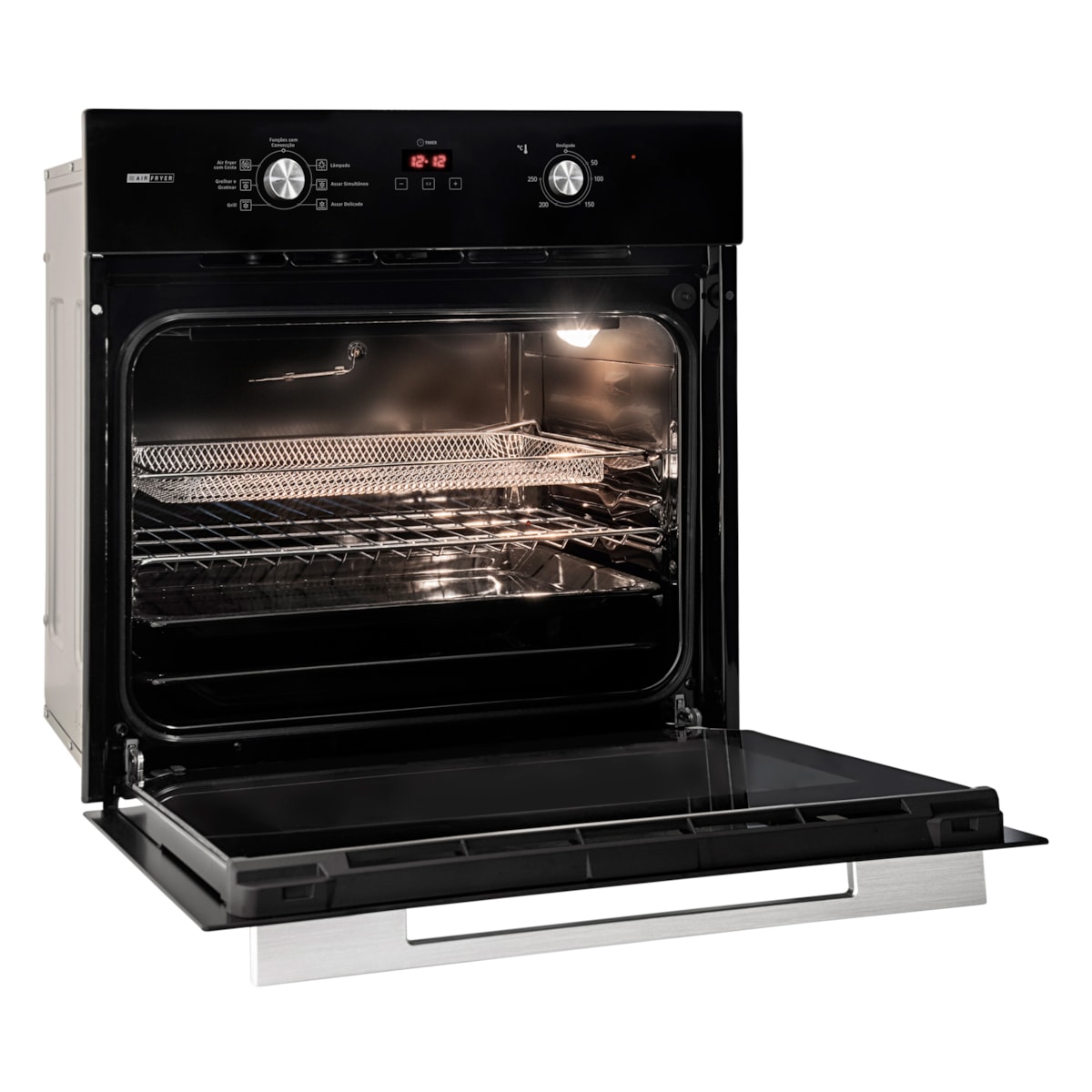 Forno de Embutir Air Fryer 68 Litros Preto Suggar - Imagem principal - 1f64f603-d461-4c3c-ad38-baf43513b69b