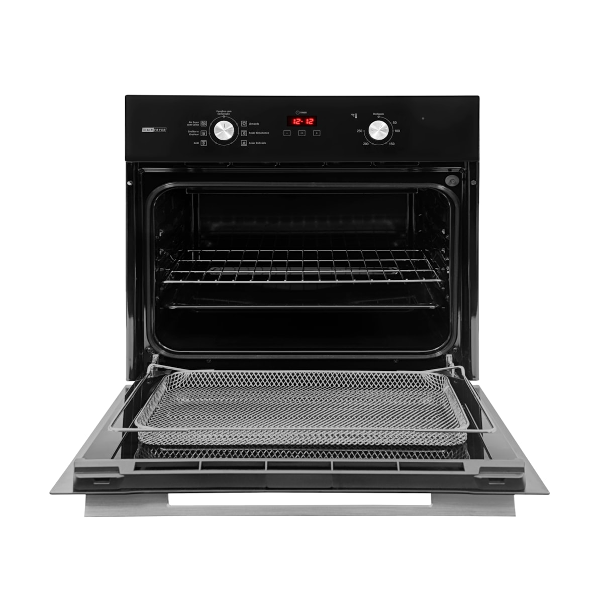 Forno de Embutir Air Fryer 68 Litros Preto Suggar - Imagem principal - 4821bb19-9b1d-44b8-9f84-a0e8dacf1c62