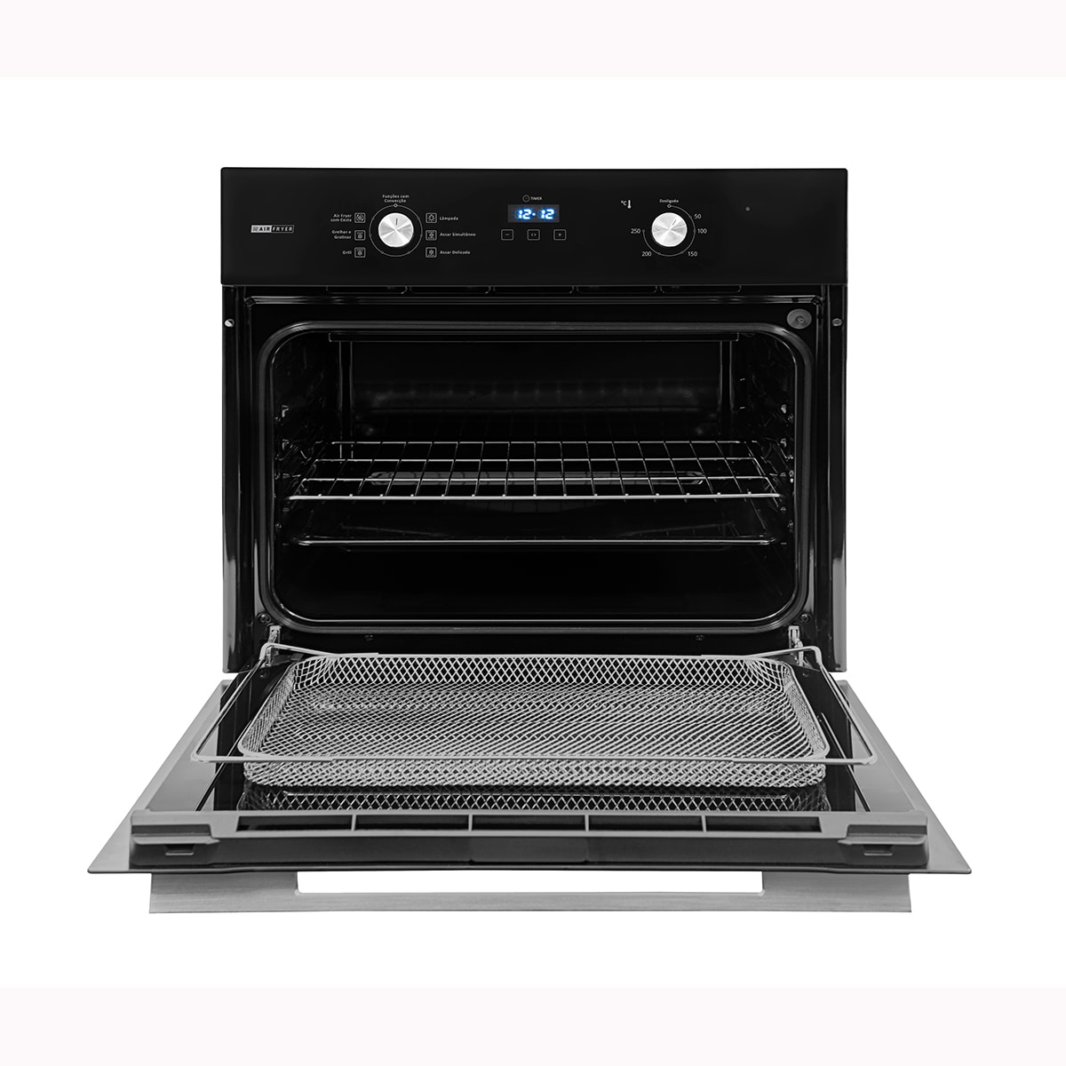 Forno de Embutir Air Fryer 68 Litros Preto Suggar - 5a55e04c-f103-4ce9-b4ab-5625855b7059