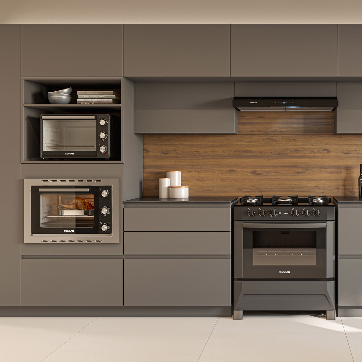 Forno Elétrico 50 Litros Preto Suggar - 915b9801-eac0-468e-8272-ce583b6f27f2