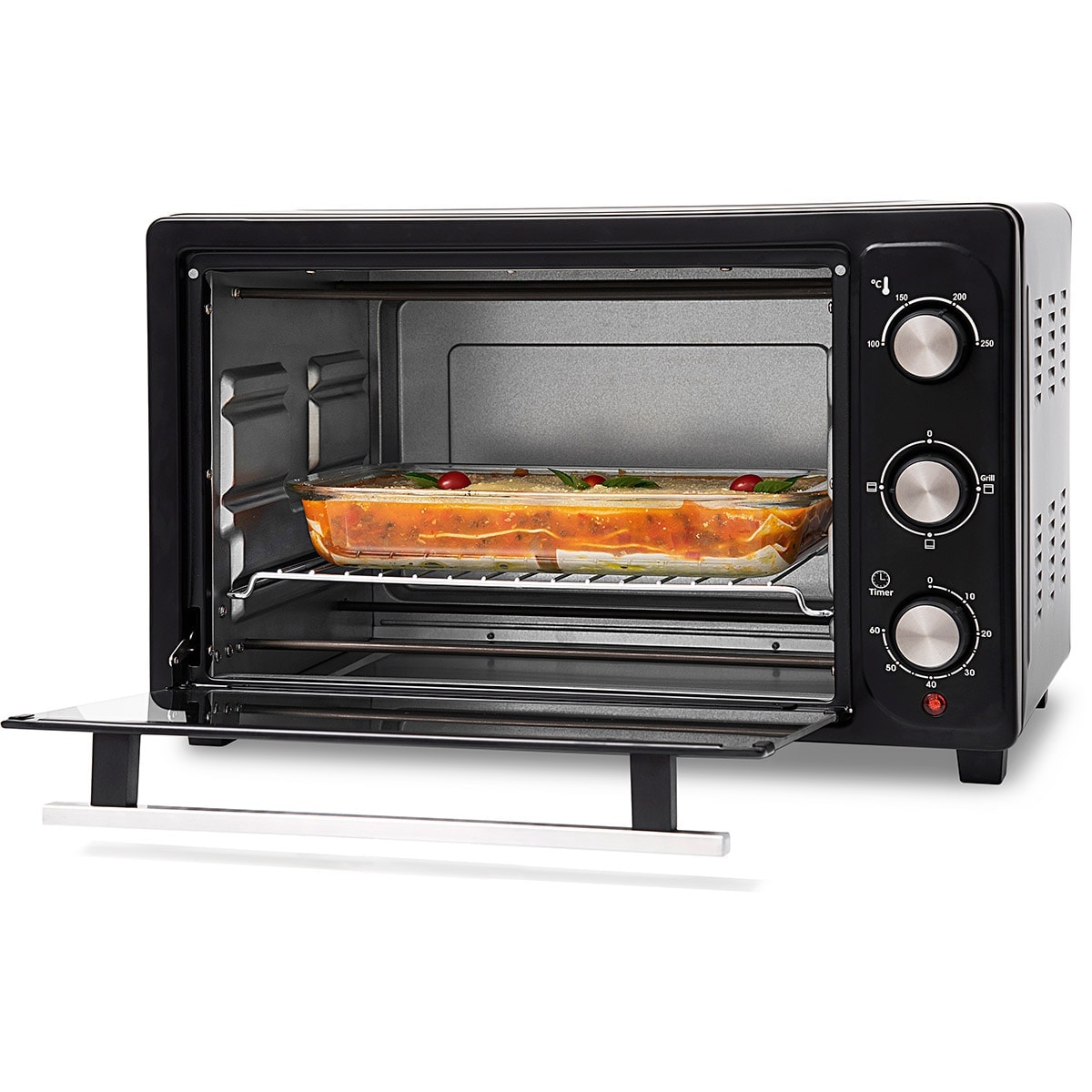 Forno Elétrico de Bancada 42 Litros Preto Suggar - Imagem principal - e3b92d08-cb4f-4d8b-ad9f-e5e0dadce77a