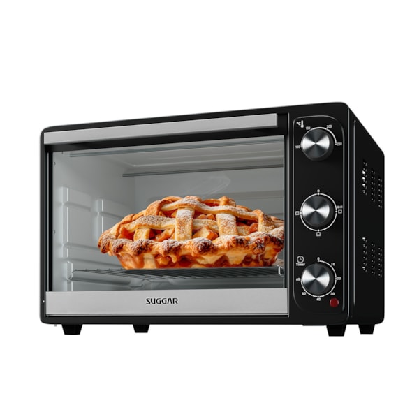 Forno Elétrico de Bancada 42 Litros Preto Suggar - Imagem principal - a698daff-9de4-4721-ba52-2e917ca90eb5