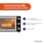 Forno Eletrico de Bancada 44 Litros Preto Suggar - 42ece23a-e5ab-42f8-a3db-1d095837940e