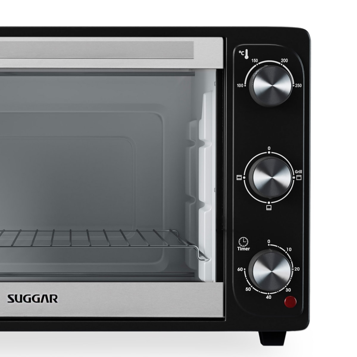 Forno Eletrico de Bancada 44 Litros Preto Suggar - Imagem principal - 86963d81-3327-4259-a0ae-f0ef3d26d1ac