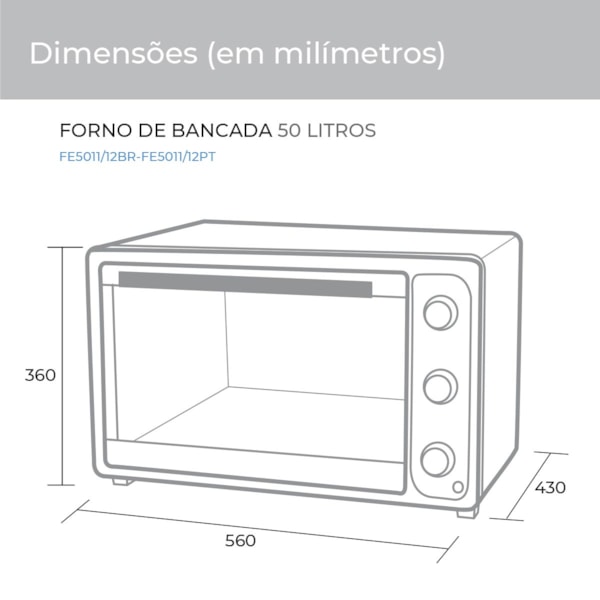 Forno Elétrico de Bancada 42 Litros Preto Suggar - Suggar