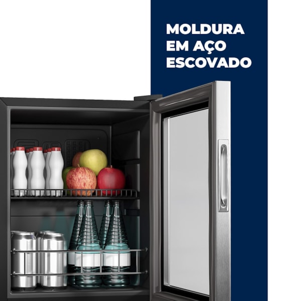 Frigobar 46 Litros Inox Suggar - Imagem principal - 2662f830-c888-4717-a547-e250d7283f87