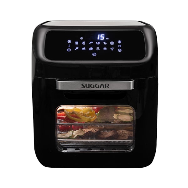 Fritadeira Air Fryer Oven 12 Litros Preto Suggar - Imagem principal - 665e2fe9-f9fb-48ca-99d3-5b41a9060998