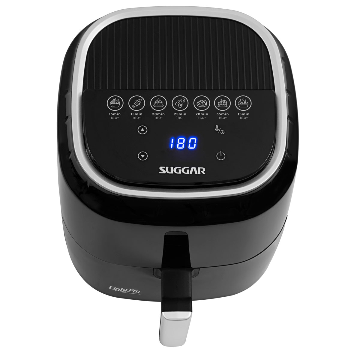 Fritadeira Light Fry Touch Control 4 litros Preta Suggar - Imagem principal - f9be5f5f-c5e4-44c2-9524-432c575fcaf4