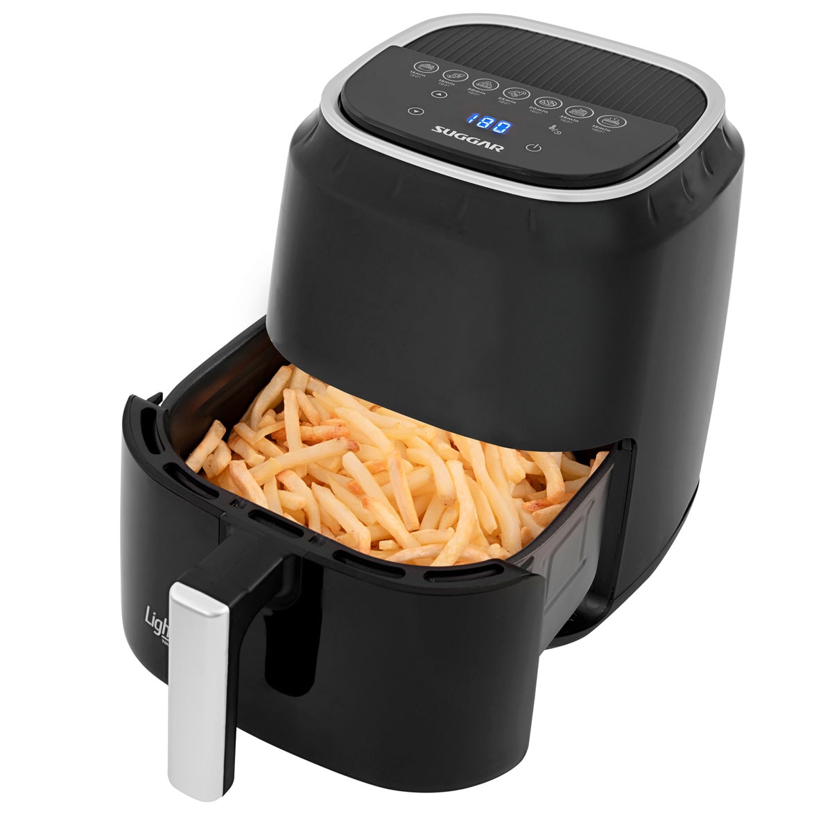 Fritadeira Light Fry Touch Control 4 litros Preta Suggar - Imagem principal - 42a081d2-ea2f-42a3-8e9c-da0982aa7e06