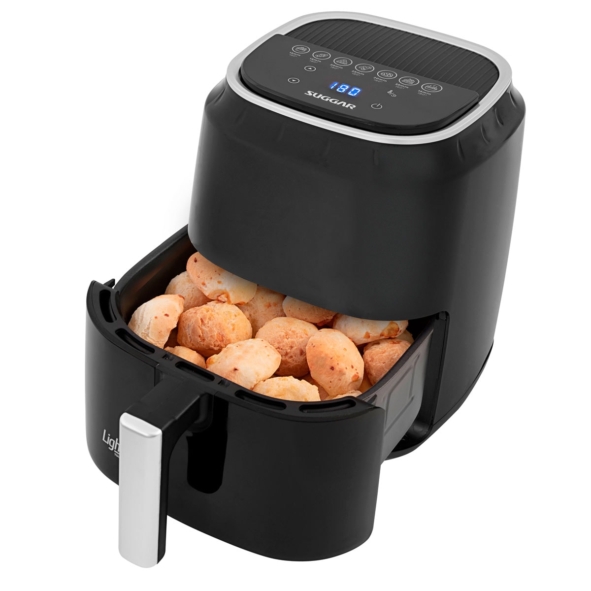 Fritadeira Light Fry Touch Control 4 litros Preta Suggar - Imagem principal - 18d047d2-b912-4297-a140-65e4cb24d133
