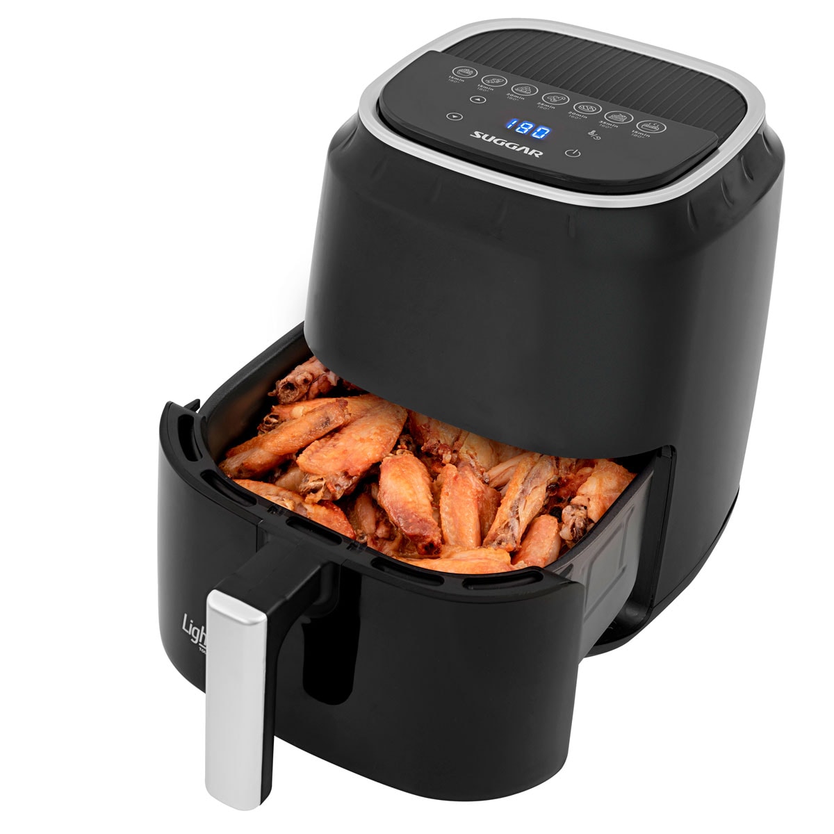Fritadeira Light Fry Touch Control 4 litros Preta Suggar - Imagem principal - d9a6db0e-b2d8-44cf-9009-287d758a40cd