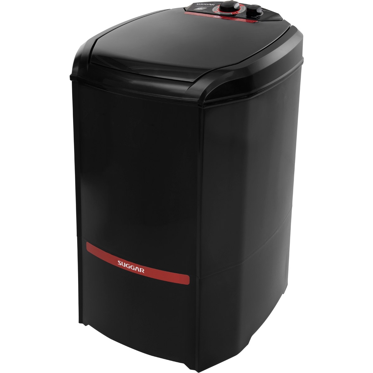 Lavadora de Roupa 13 Kg Preto Lavamax Eco Suggar - 220v - Le1302pt