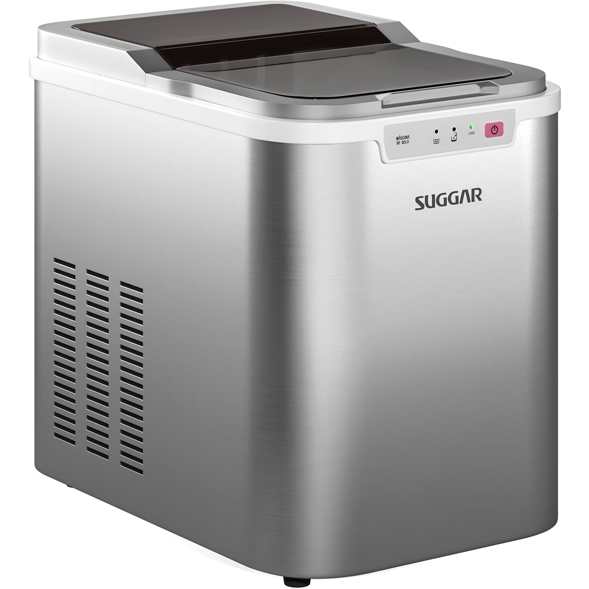 Máquina de Gelo 15 kg por dia Suggar Prata | Ice Maker - b19a7e66-b001-45ec-80f5-a1274b7702e9