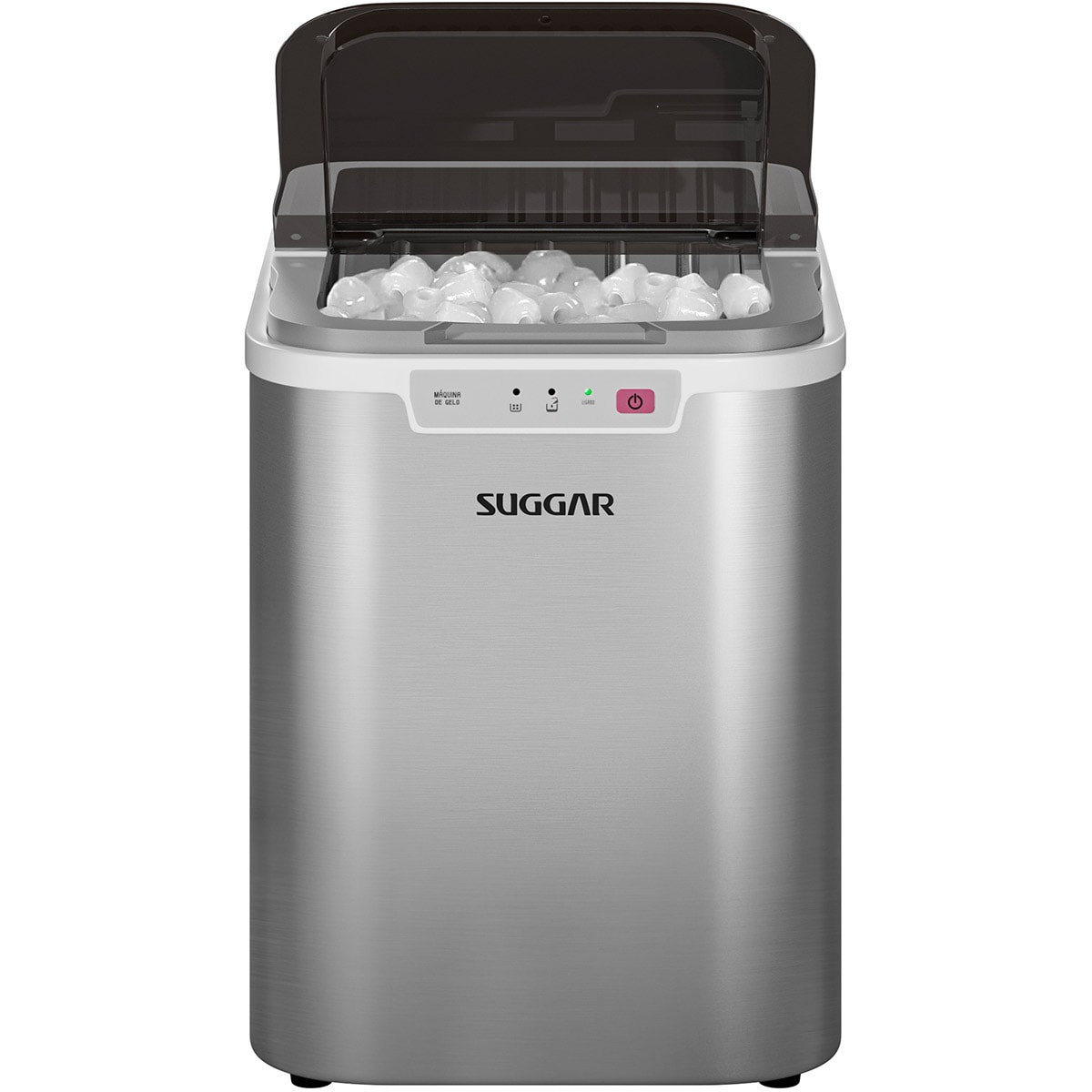 Máquina de Gelo 15 kg por dia Suggar Prata | Ice Maker - 2a4b7591-87aa-4519-98de-2462aeceae4c