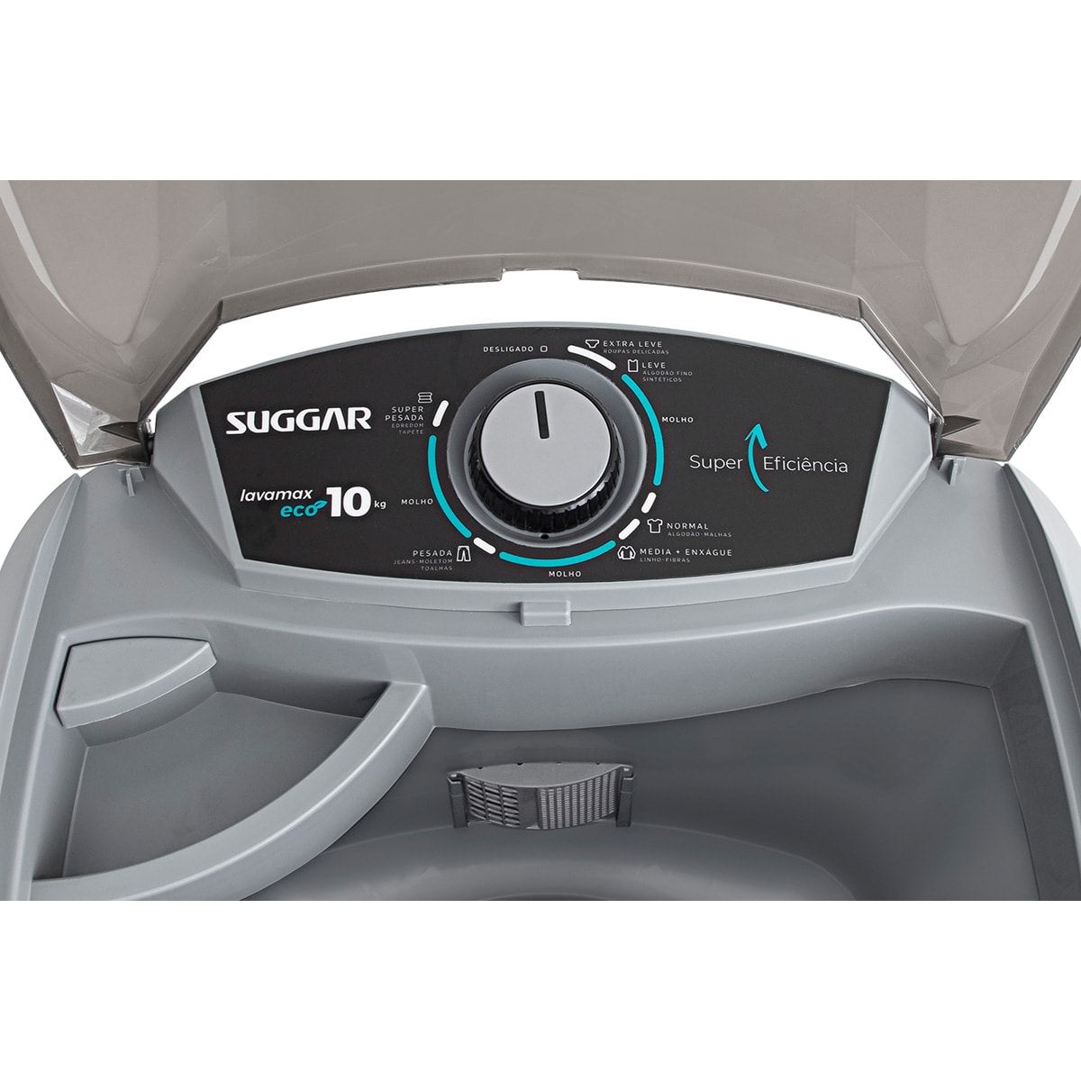 Novo Tanquinho Lavamax Eco 10 Kg Prata Suggar - 8a9e7e37-22fd-42d7-8a1d-a02d0280ccdb