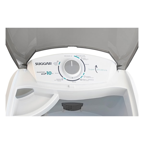 Novo Tanquinho Lavamax Eco 10kg Branco Suggar - Imagem principal - dc994fa5-7c04-4369-8ddd-5fd381b4431f