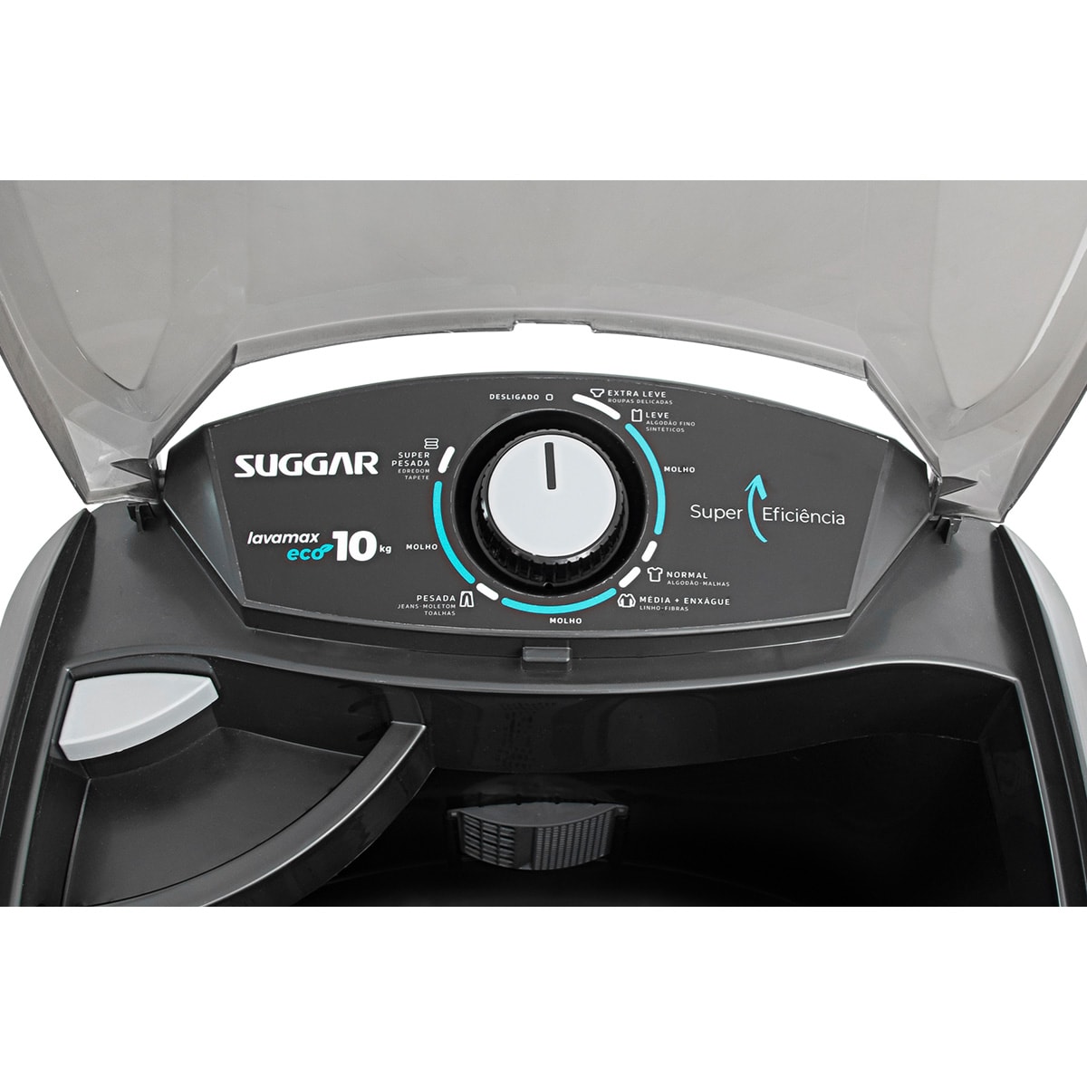Novo Tanquinho Lavamax Eco Suggar 10kg Preto Suggar - d916e35e-68c9-4632-863c-33557d7f20d7