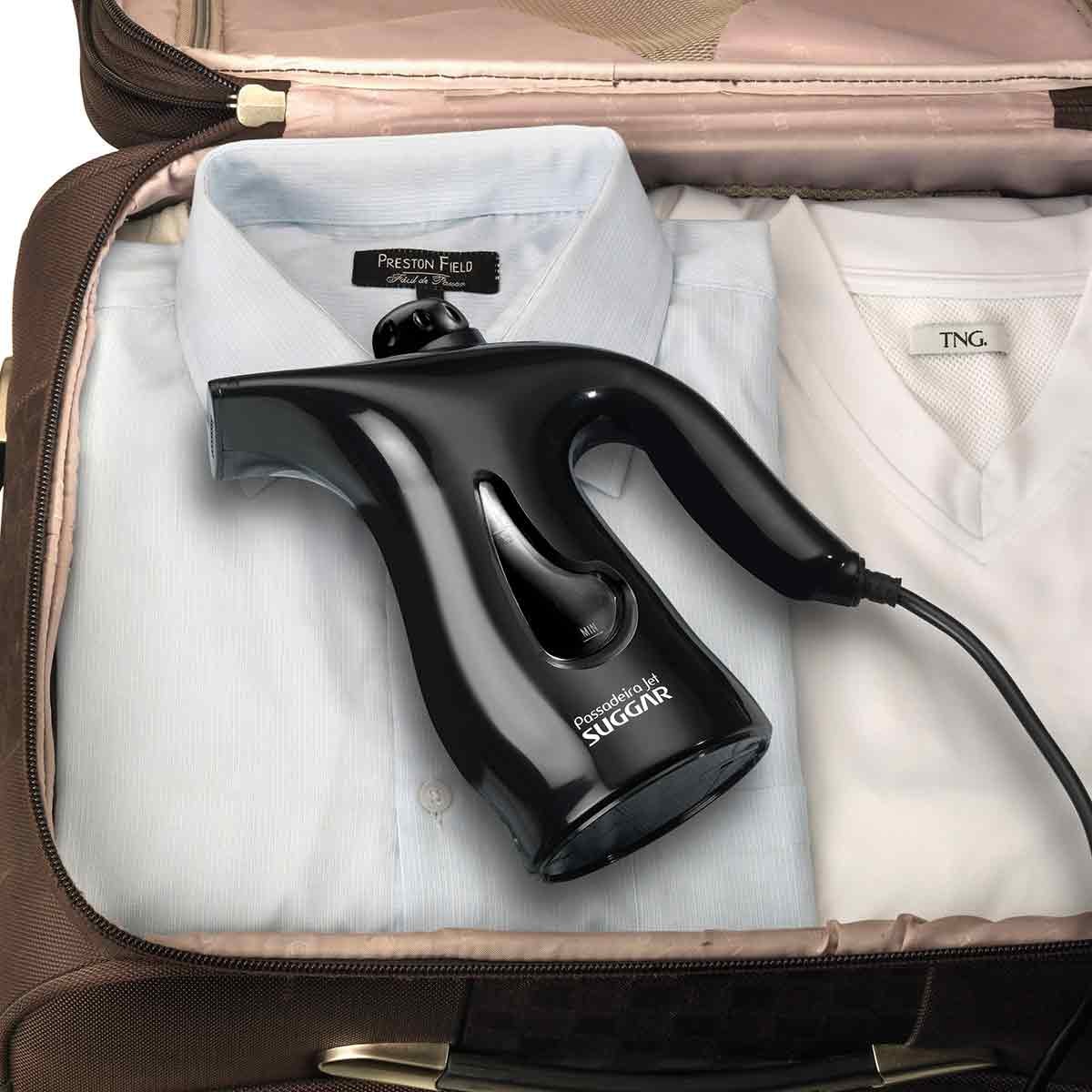 Passadeira de Roupas Jet Portátil Preta Bivolt Suggar PV1000PT - e02891cb-185b-4c2e-96b1-b20c3dd34da0