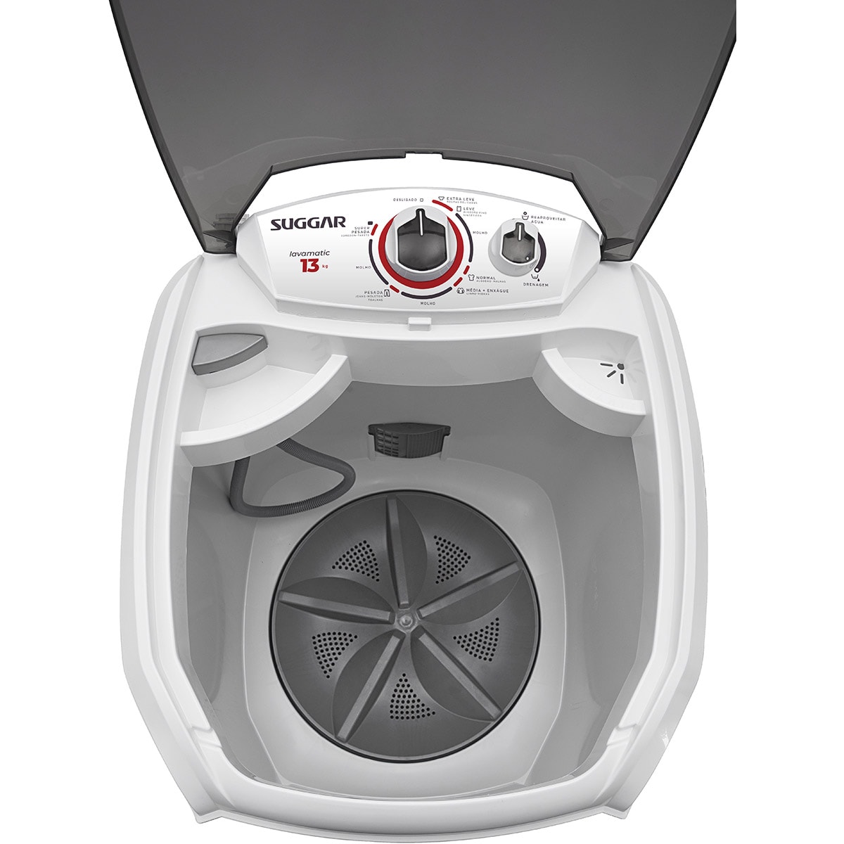 Tanquinho Lavamatic 13 Kg Suggar - Imagem principal - 11952904-b196-4c2e-b5d3-542240b4ff10