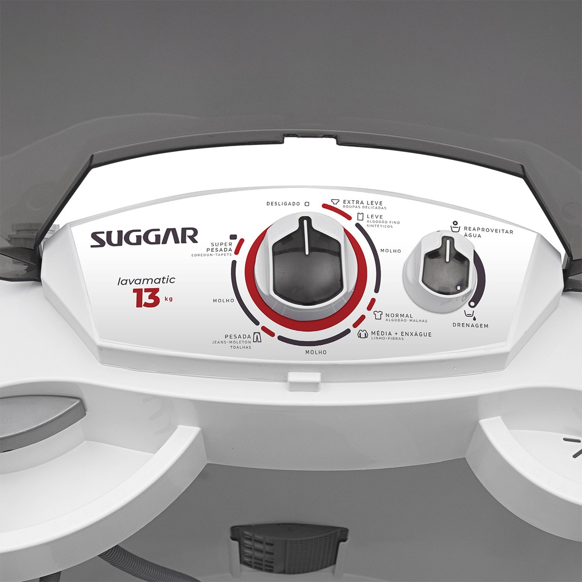 Tanquinho Lavamatic 13 Kg Suggar - Imagem principal - 7199500a-230a-47dc-b187-4beb064fa118