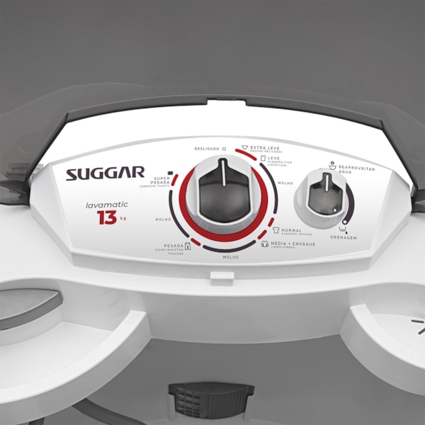 Tanquinho Lavamatic 13 Kg Suggar - Imagem principal - 24d44c19-d924-445e-8b13-c4159e4a0562
