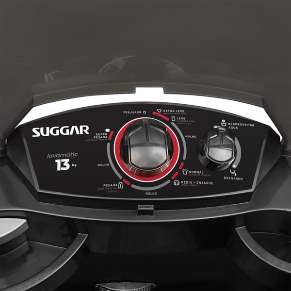 Tanquinho Lavamatic 13 Kg Suggar - Imagem principal - eabff489-8603-419a-b735-647cadc11c5a