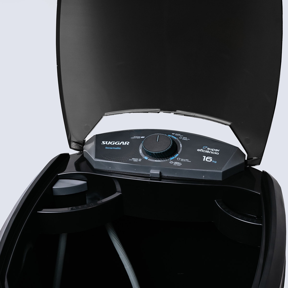 Tanquinho Lavamatic 16kg Preto Suggar - Imagem principal - 91a7871f-6651-4934-a4c7-3536342d1dea