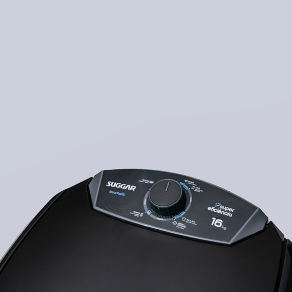 Tanquinho Lavamatic 16kg Preto Suggar - Imagem principal - 9357ccb3-90fc-4298-9050-f0bf57c8618f