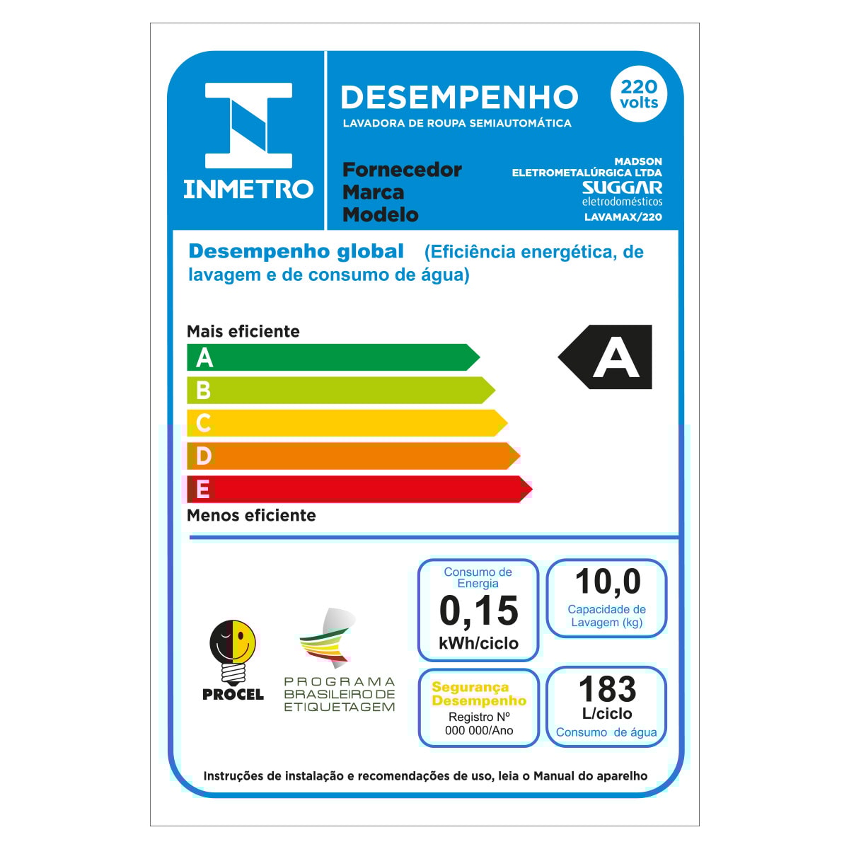 Tanquinho Lavamax 10 Kg Suggar - 3601d298-6a66-4bc0-a765-df9913815e1a